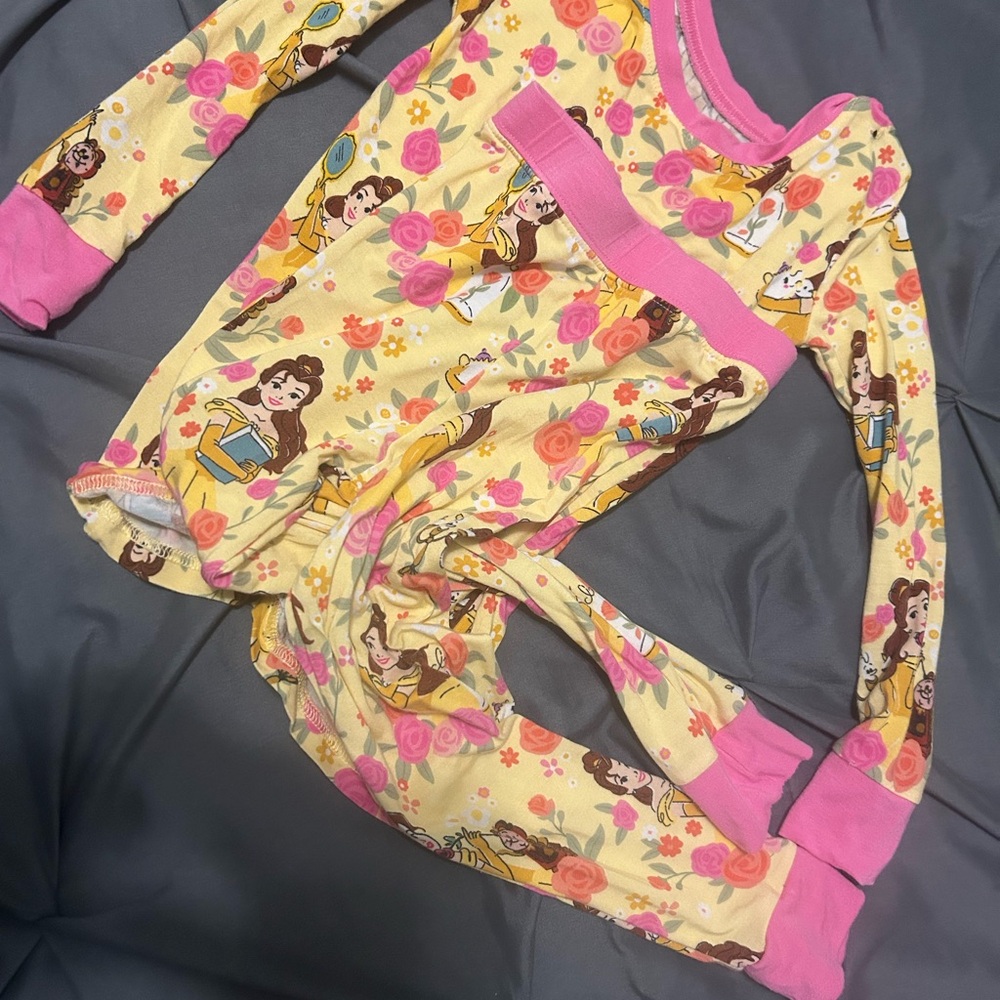 Little Sleepies Belle Princess Pajama Set